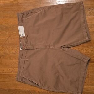 ARIZONA JEAN CO BRAND MEN'S BIG AND TALL BROWN SHORTS SIZE 42